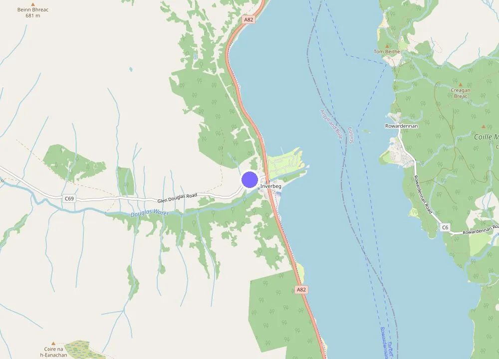 Map: The Inn on Loch Lomond