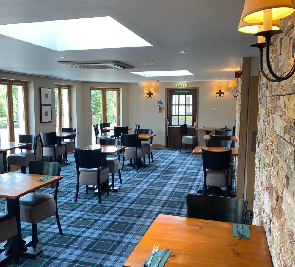 Tartan dining room